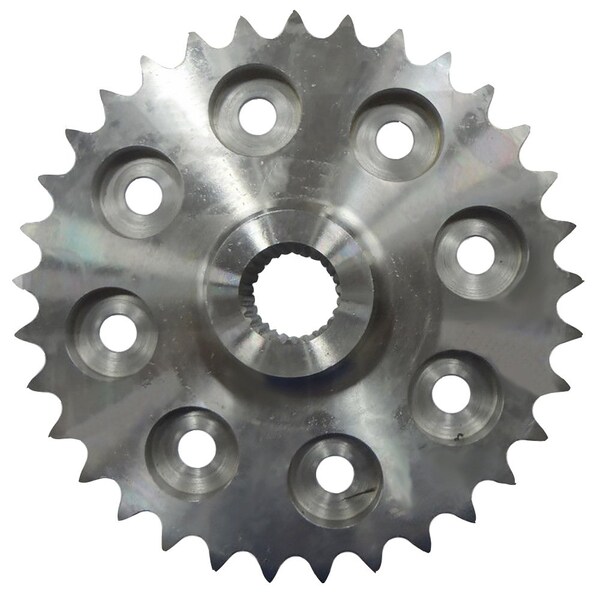 Aftermarket H435243 Front Axle Drive Brake Sprocket Fits Case 1835C 1838 1840 FRA80-0076 - main
